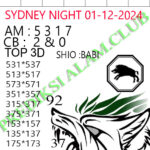 Syair SydneyNight Minggu 01 Desember 2024